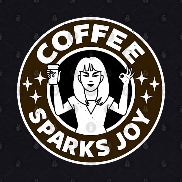 Coffee Sparks Joy Coffee Inspired Gift For Coffee Lovers by BoggsNicolas